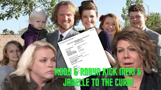 Kody & Robyn Brown's Shady Move Kicking Meri & Janelle Out of New Family Business Exposed