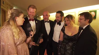 Olivier Awards with Mastercard - Outstanding Achievement in Music - Backstage Reactions