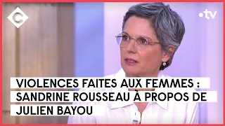 Violences faites au femmes : Sandrine Rousseau à propos de Julien Bayou - C à vous - 19/09/2022