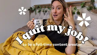 my first day as a full-time content creator (how hustle culture broke me)