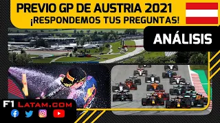 PREVIO - GP DE AUSTRIA F1 2021 - ANÁLISIS 🔍📊 - ¡RESPONDEMOS TUS PREGUNTAS!