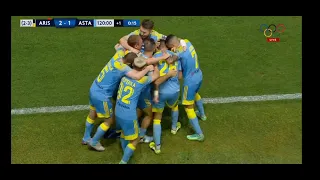 АРИС - АСТАНА  2 - 1 Обзор матча Лига конференция      FC Aris - FC Astana 2 - 1