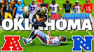 32 TEAM OKLAHOMA DRILL TOURNAMENT (QB's) - Who Would Win?