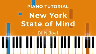 New York State of Mind (Billy Joel) - Piano Tutorial