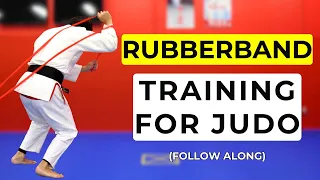 6-Minutes Bodyweight Judo Rubber Band Workout