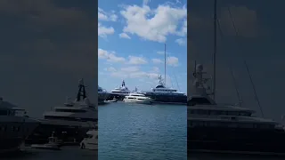 When a millionaire shows up to billionaires party! 🏖🚢....#yacht #travel #fyp #trending
