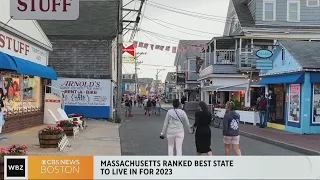 Massachusetts ranked best state to live in