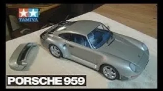Tamiya Porsche 959 1/24 Full Build Time Lapse