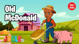 Old McDonald + More Kids Songs | 30+ Min Compilation by JoolsTV