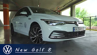 Абсолютно новый но всё еще настоящий VW Golf 8