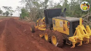 MOTONIVELADORA LEVANTANDO ESTRADA, PARTE II/GD655/Patrol/Patrola/Road Grader/Niveleuse.