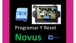 Grabar y Borrar  Control Novus Porton Electrico   CodiPlug