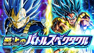 HE'S INVINCIBLE!!! EZA INT Blue Evolution Vegeta Vs Gogeta Supreme Battle Spectacle (Dokkan Battle)