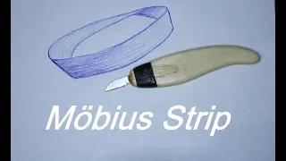 МЁБИУСА ЛЕНТА ... Как вырезать / How to make a Möbius strip