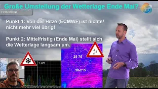 Große Umstellung der Wetterlage Ende Mai? 3wöchige Regenphase mit Durchschnittswerten & Alpenschnee?