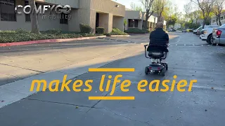 Z-4 Electric Powered Mobility Scooter with Detachable Frame Assembly | ComfyGO Mobility