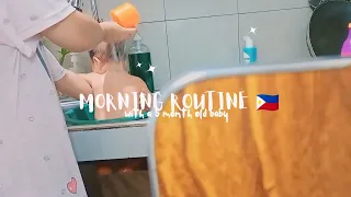Life Diaries🏡 • LIFE AS A NEW MOM🤱 • Morning routine🍃 | silent vlog 🇵🇭