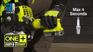 How to start your Ryobi EasyStart™ Petrol Brush Cutter RBC52FSBO & RBC52FSBOS