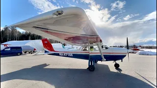 Полет из Новинок в Калугу на Cessna 172 | Авиацентр Полетаем