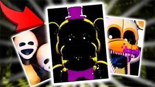 FNAF 7 ► ФРЕДБЕР ► ЛОЛБИТ ► МИНИРИНА !!! ВСЕ НОВЫЕ АНИМАТРОНИКИ во FNAF Ultimate Custom Night !!!