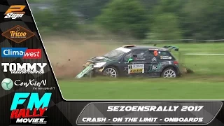 Sezoensrally 2017 | CRASH - ON THE LIMIT - ONBOARD [HD]