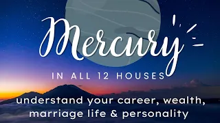 Mercury in all 12 houses: remedies career marriage life wealth & personality| बुध का प्रभाव व उपाय