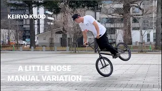 A little nose manual variation. #bmx