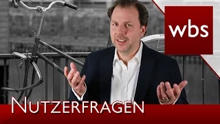 Nutzerfragen: Darf ich von mir geklaute Gegenstände zurückklauen? | Rechtsanwalt Christian Solmecke