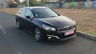 Prezentare Peugeot 508 SW facelift 2.0 bluehdi 180 hp automat Allure 12.500 euro