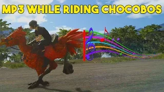 Final Fantasy XV How To Use MP3 Player While Riding Chocobos In FF15