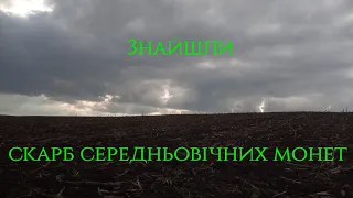 Знайшли клад середньовічних монет. Коп на заході України!