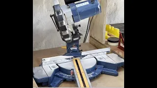 Miter saw alignment set up - Compound miter saw. #diy #woodworking