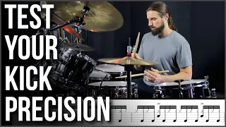 2 Grooves To Test Your Kick Precision | Drum Lesson