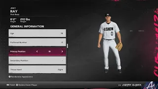 MLB The Show 24 How to make it easy to find your created player on the Free agent list