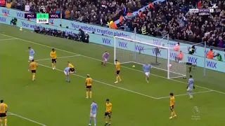 haaland goal vs Wolverhampton wolves today - Manchester city vs Wolverhampton wolves 1-0 today