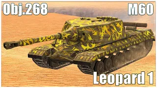 M60, Leopard 1 & Obj.268 ● WoT Blitz