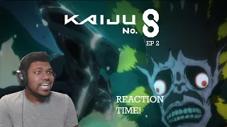 HE'S ALREADY TOO STRONG FOR NORMAL KAIJU?! || Kaiju No. 8 Episode 2 Reaction!
