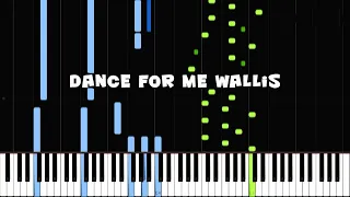 Dance For Me Wallis (from W. E.)  Adam Korzeniowski Piano Cover Piano Tutorial Synthesia