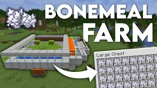 Minecraft: Easy BONEMEAL FARM 1.19 automatic AFK - Tutorial