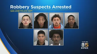 San Jose Police Arrest 6 Suspected Members of ‘Prolific’ Smash-and-Grab Jewelry Store Robbery Crew