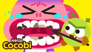 Toothbrush Hero VS Germs🦷😈 Brush Your Teeth Song | Nursery Rhymes For Kids | Hello Cocobi