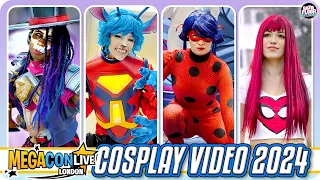 😍MEGACON LIVE LONDON 2024! Cosplay - FNAF, Baldur’s Gate 3, Miraculous, Critical Role #cosplay