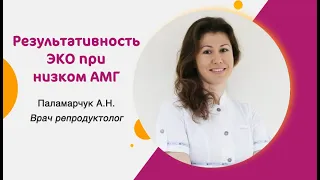 Результативность ЭКО при низком АМГ