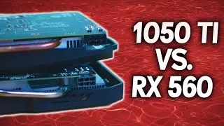 RX 560 Meets GTX 1050 Ti... Freshman Vs. Freshman