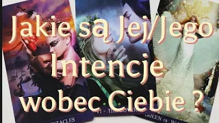 Jakie są Jej/Jego intencje wobec Ciebie?♥️Tarot uczuć ♥️