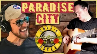 PARADISE CITY by Guns N' Roses | EPIC Acoustic Cover ft. @JonathanRogler