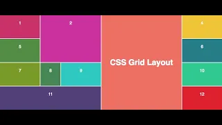 Front-end: CSS grid layout