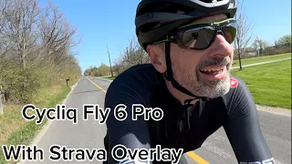 Cycliq Fly 6 Pro - With Strava Overlay!