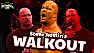 The Story of Steve Austin's WWE Walkout