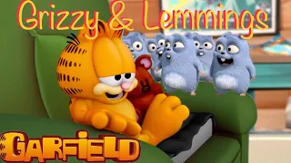Grizzy & Lemmings meets Garfield
